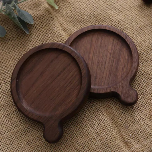 Laser Engraved Wood Coasters - Oval