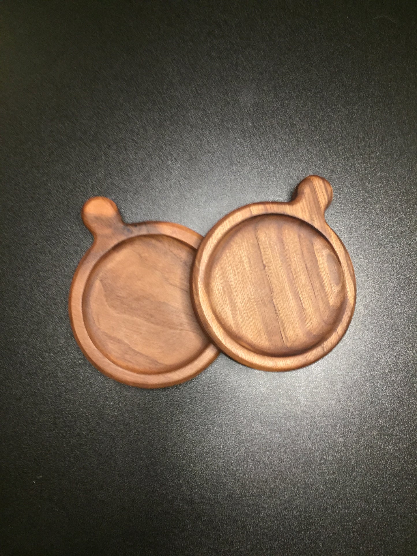 Laser Engraved Wood Coasters - Oval