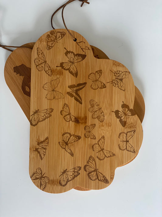 Laser Engraved Cutting Board Cloud